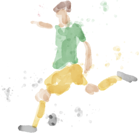 サッカーイラスト